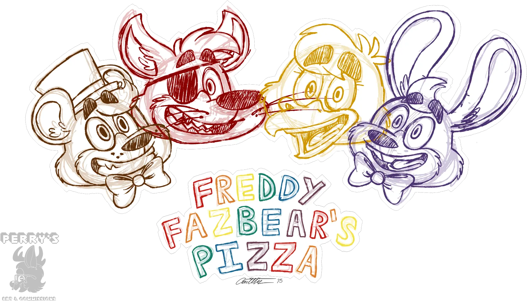 Freddy Fazbears Pizza Fictional Character Png Freddy Fazbear's Pizza Logo