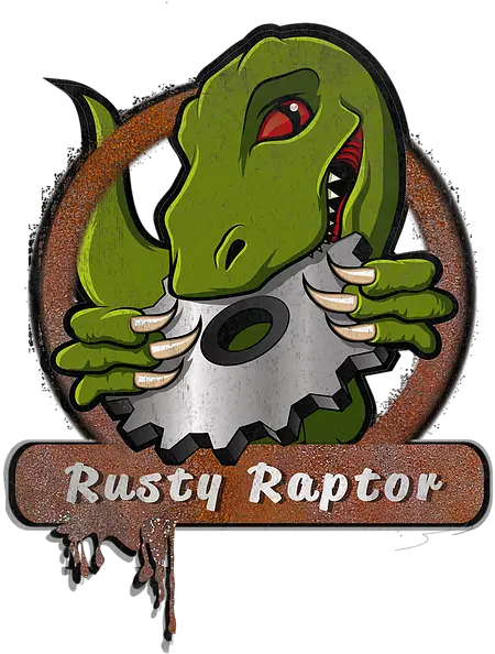 Nerd News Rusty Raptor Prop Shop Cartoon Png Raptor Png