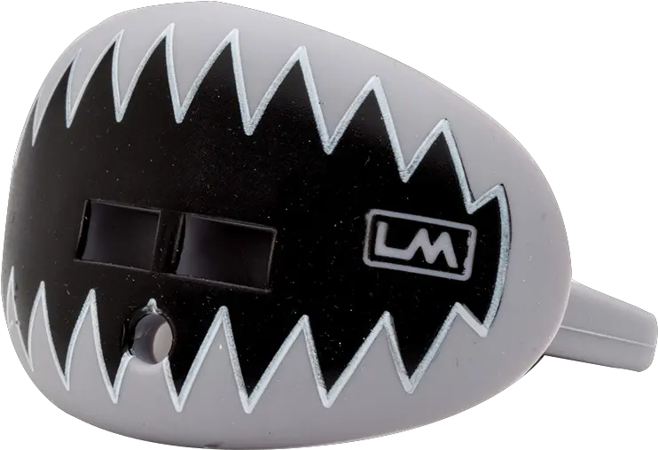 Shark Teeth Raider Light Grey Lip Stainless Steel Png Shark Teeth Png