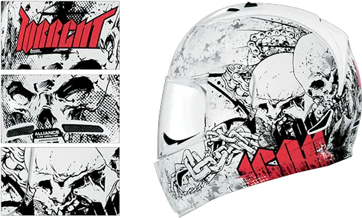 Icon Motosports Fictional Character Png Buy White Icon Alliance Torrent Helmet