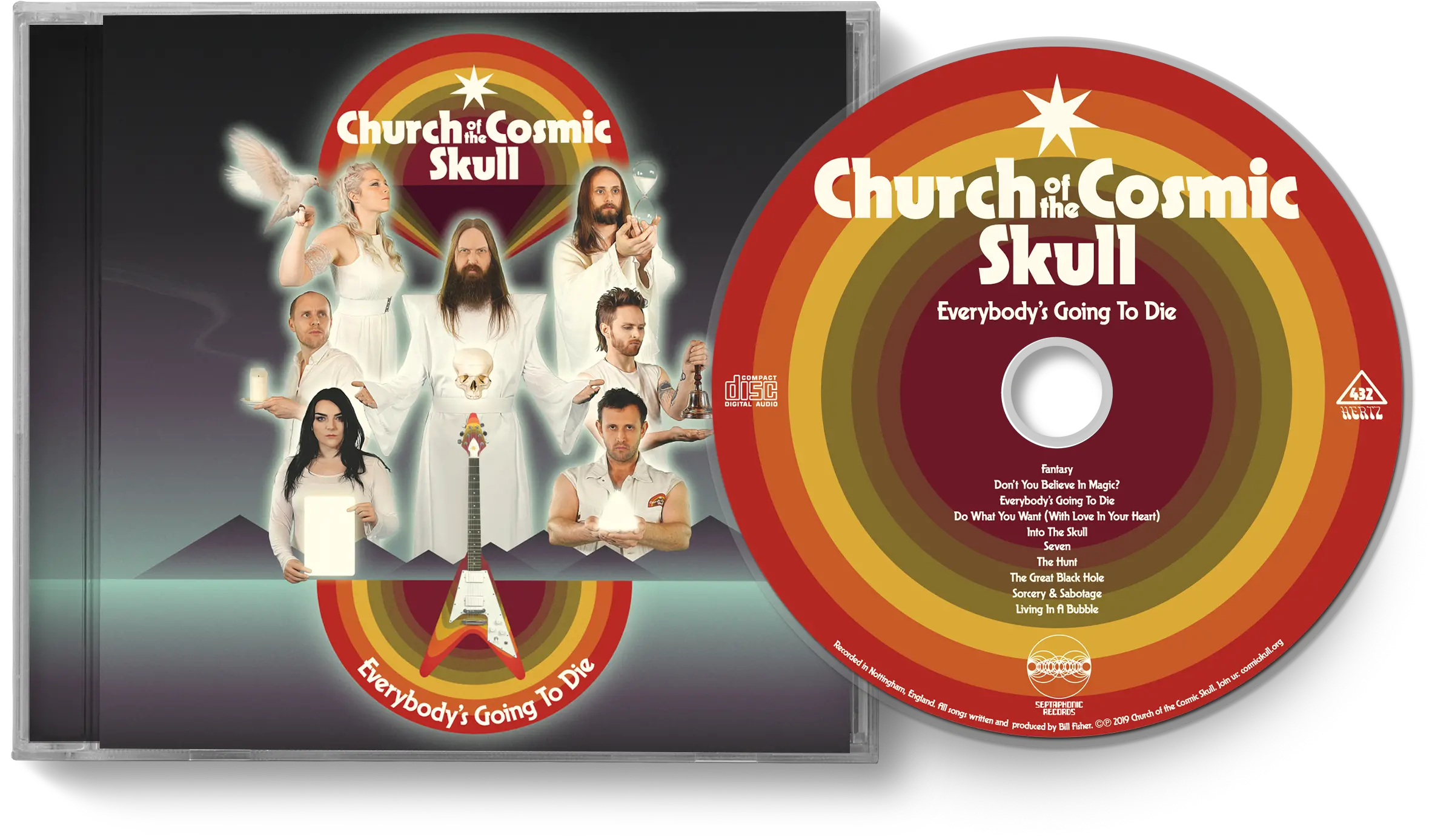 Preorder Everybodyu0027s Going To Die Compact Disc Church Of Church Of The Cosmic Skull Going Png Compact Disc Png