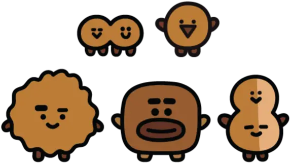 Petition Crunchy Squad Bt21 Being Individual Characters Bt21 Shooky Crunchy Squad Png Bt21 Png