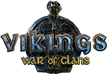 Vikings War Of Clans Mmo Strategy Game Plariumcom Vikings War Of Clans Logo Png Vikings Logo Png