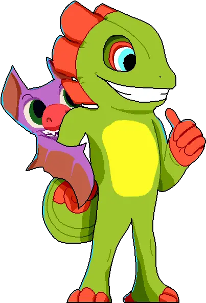 Yooka Laylee Aetherfied Album On Imgur Cartoon Png Yooka Laylee Logo