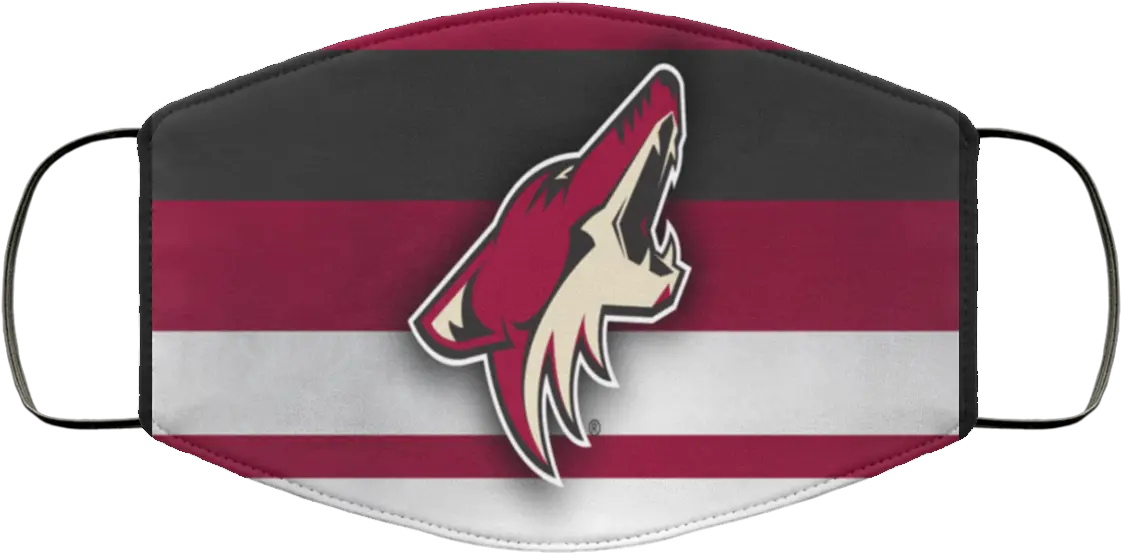 Arizona Coyotes Logo Cloth Face Mask Png