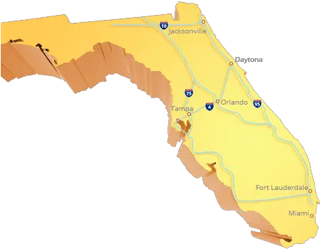 55 Retirement Communities Florida Map Retirement Communities In Florida Png Florida Outline Png