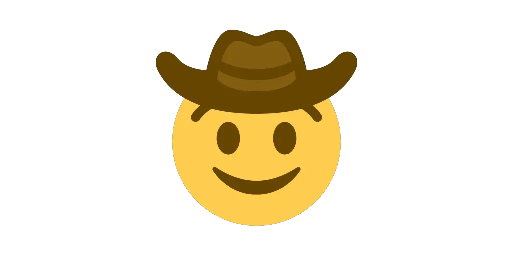 Cowboy Emoji Meaning With Pictures From A To Z Emoji Cowboy Png Cow Emoji Png