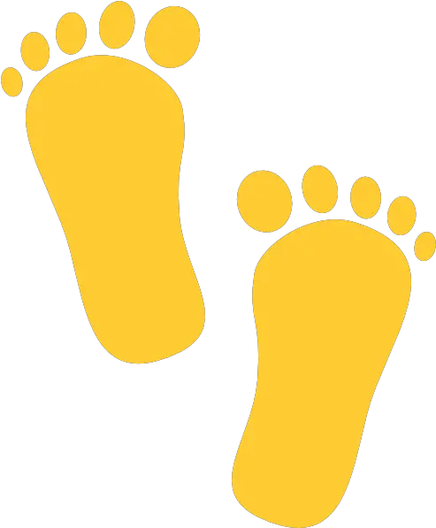 Library Of Yellow Foot Prints Jpg Yellow Footprint Png Footprints Transparent