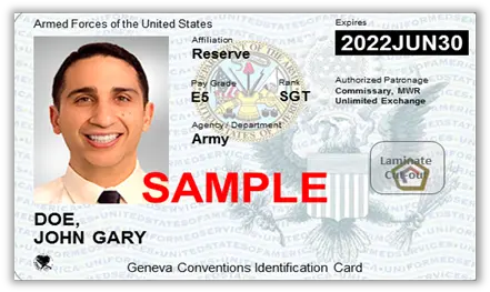 Next Generation Uniformed Services Id Card New Retiree Id Card Png Id Card Png