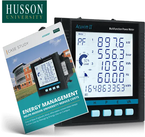 Husson University Case Study Accuenergy Accuenergy Acuvim Meter Png Energy Management Icon