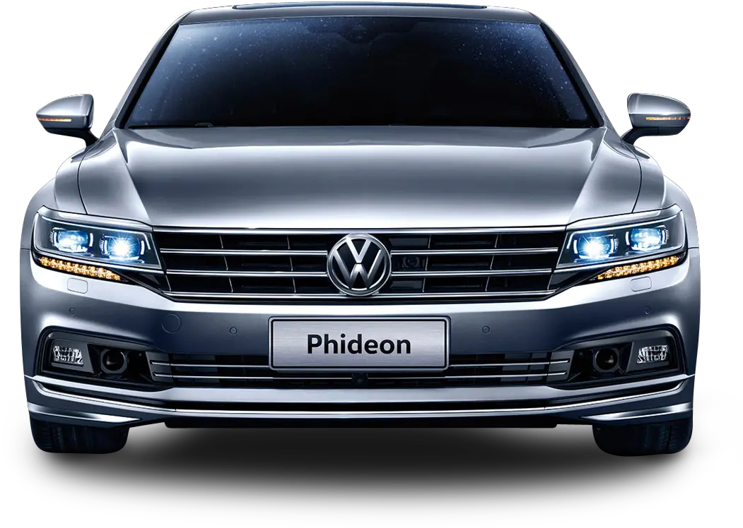 Volkswagen Phideon Front View Car Car Photo Editing Picsart Background Png Front Of Car Png