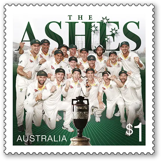 Ashes 2019 Australia Post Australian Stamps The Ashes Png Ashes Png