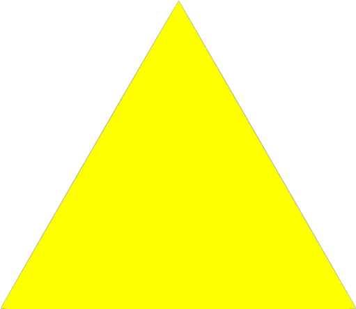 Yellow Triangle Icon Yellow Triangle Icon Png Triangle Shape Png