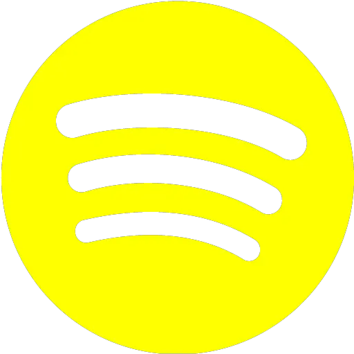 Yellow Spotify Icon Spotify White Logo Png Spotify Icon Png