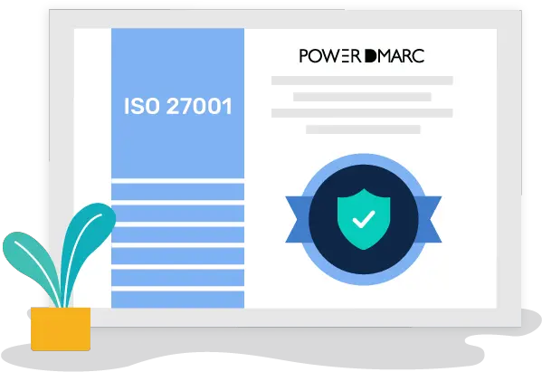 Iso27001 Dmarc Powerdmarc Email Authentication Saas Vertical Png Fb Icon For Email Signature