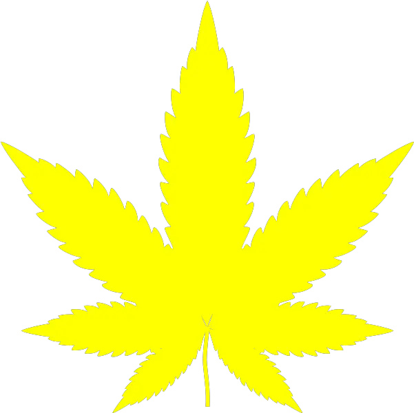 Yellow Hemp Leaf Free Svg Kiss Me Im Highrish Png Cannabis Leaf Png