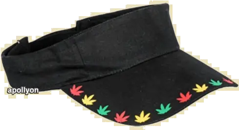 Sun Blocker Marijuana Leaf Baseball Cap Png Marijuana Leaf Transparent