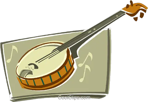 Banjo Royalty Free Vector Clip Art Illustration Vc012662 Kobza Png Banjo Png