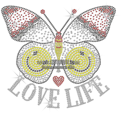 Love Life Butterfly Emoji Iron Happy Png Butterfly Emoji Png