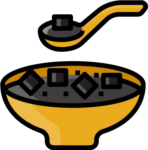 Grass Jelly Soup Spoon Png Jelly Icon