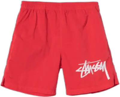 Stussy Water Short Habanero Red Nike X Stussy Water Short Png Nike Icon 3.5 Mesh Short