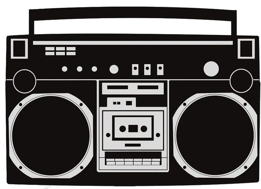 Boombox Icon Volume Portable Png Boom Box Icon