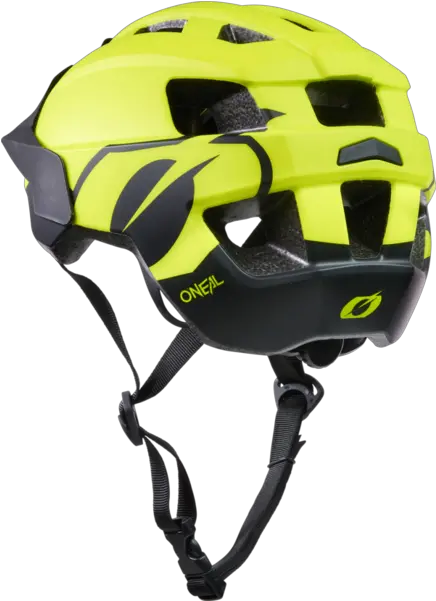 Ou0027neal Flare Youth Helmet Icon V22 Neon Yellowblack One Size Bicycle Helmet Png Ppe Icon