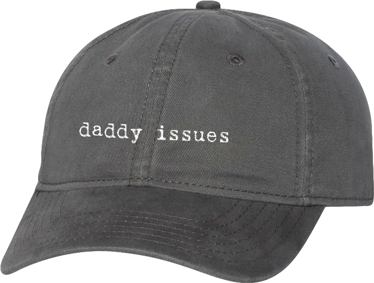 Download Image Of Daddy Issues Hat For Baseball Png Dad Hat Png