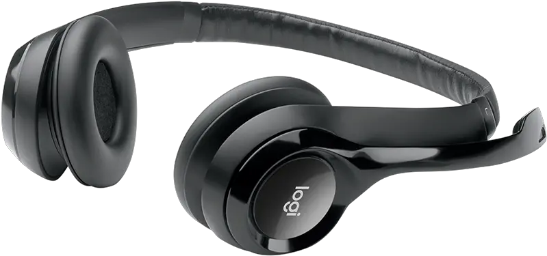 Logitech H390 Usb Headset With Noise Logitech Usb Headphones With Microphone Png Headphone Logo