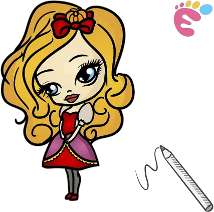 How To Draw A Little Girl Drawing Easy To Do Everything Png Drawing Icon