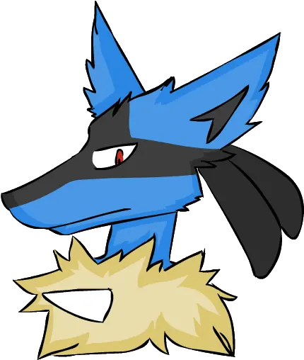 Lucario Headshot Pokécharms Cartoon Png Lucario Png