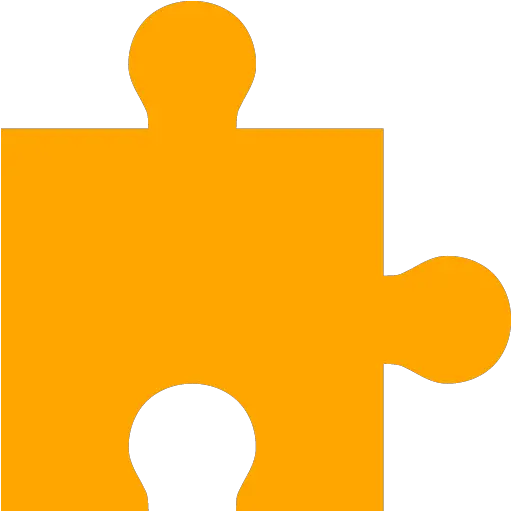 Orange Puzzle Piece Icon Transparent Puzzle Piece Icon Png Puzzle Piece Png