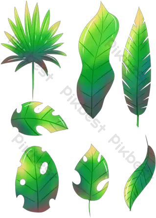 8 Green Palm Leaves Vector Png Images Psd Free Download Vektor Daun Kelapa Plant Icon Tumblr