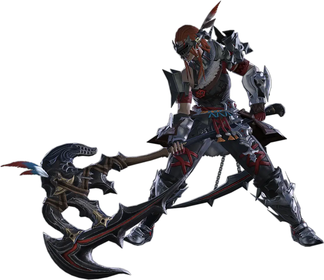 Download Image Ffxiv Stormblood Warrior Png Final Fantasy Ffxiv Warrior Artifact Armor Warrior Transparent Background