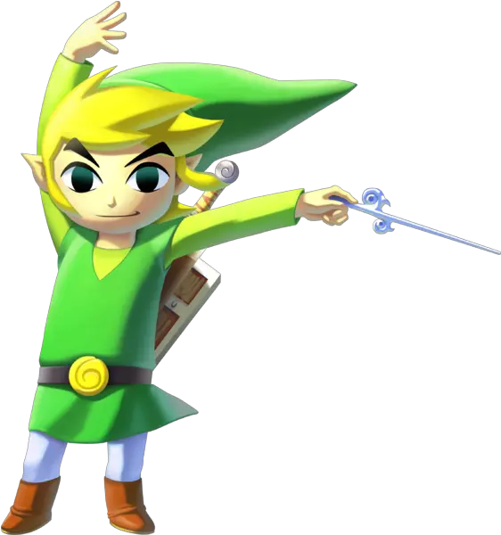 Toon Link Legend Of Zelda Wind Waker Toon Png Toon Link Png