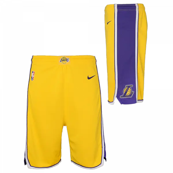 Short Nba Enfant Lakers Los Angeles Icon Edition Bermuda Shorts Png Lakers Icon Jersey