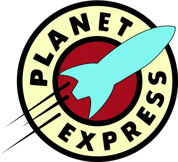 First Express Logo Logos Rates Futurama Planet Express Logo Png Ship Logo