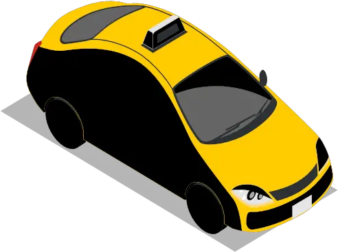 Public Transport Taxi Vehicle Icon Isometric City Basic Png Delorean Icon