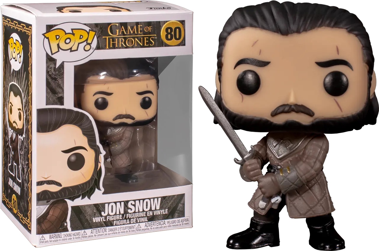 Game Of Thrones Jon Snow Battle Of Winterfell Pop Vinyl Funko Pop Game Of Thrones Jon Snow Png Jon Snow Transparent