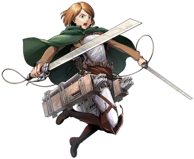 Levi Squad Petra Attack On Titan Png Levi Png
