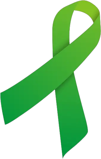 Download Hd Green Cancer Ribbon Clipart Green Ribbon Mental Health Awareness Month Png Cancer Ribbon Png