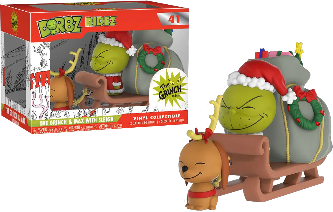 Download The Grinch And Max Funko Pop The Grinch Png Grinch Png
