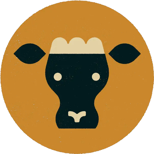 Crafty Cow Dot Png Cow Icon