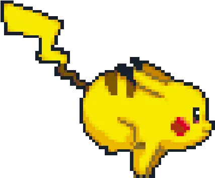 Wandeln Sie Ihre Gif Pixel Pikachu Running Gif Png Gif Png