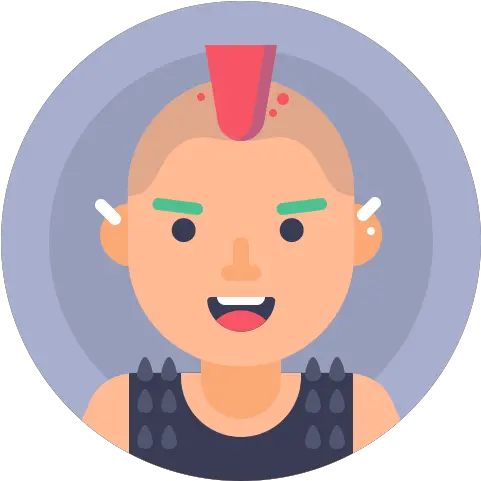 Avatar Man Person Punk Free Icon Of Illustration Png Punk Png