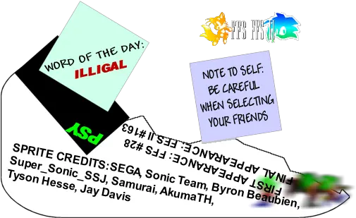 Final Fantasy Sonic Szp 8 Cartoon Png Psy Png