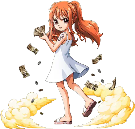 One Piece Nami One Piece Nami Small Png Nami Transparent