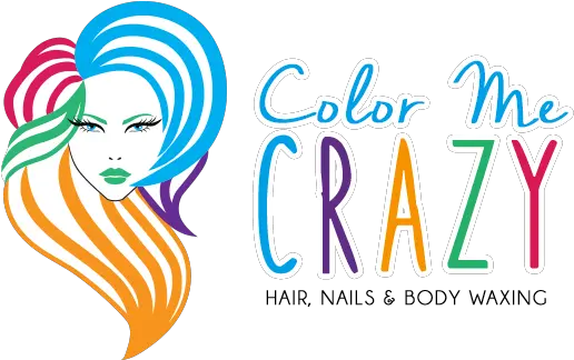 San Angelo Hair Salon Color Me Crazy Color Me Crazy Hair Color Logo Design Png Crazy Hair Png