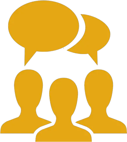 Student Life Learning For Adult Png Group Discussion Icon