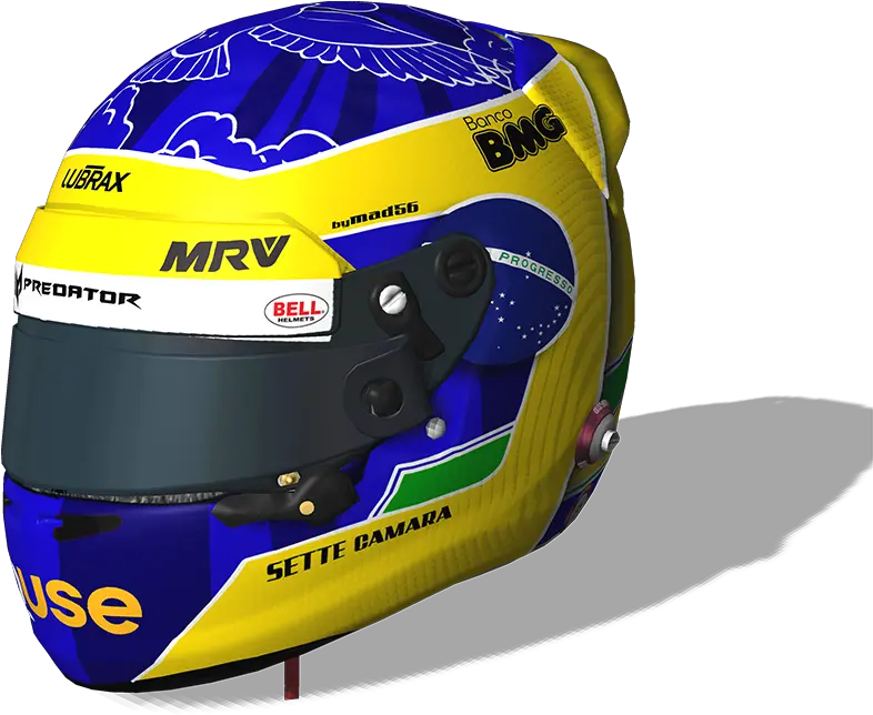 Sergio Sette Camara 2019 Helmet Sergio Sette Camara Helmet Png Camara Png